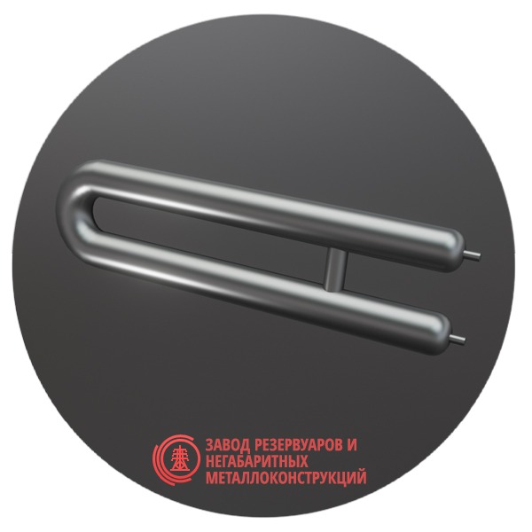 Регистры отопления двухрядные РЗЭ-2x42x2.0-3000 мм