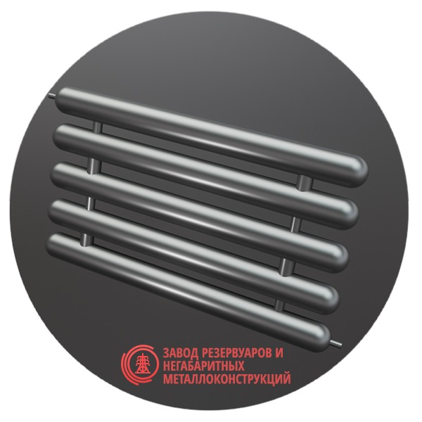 Регистры отопления пятирядные РСЭ-5x48x2.0-12000 мм