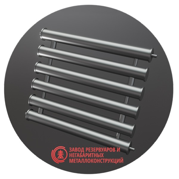 Регистры отопления шестирядные РСП-6x108x3.0-4000 мм